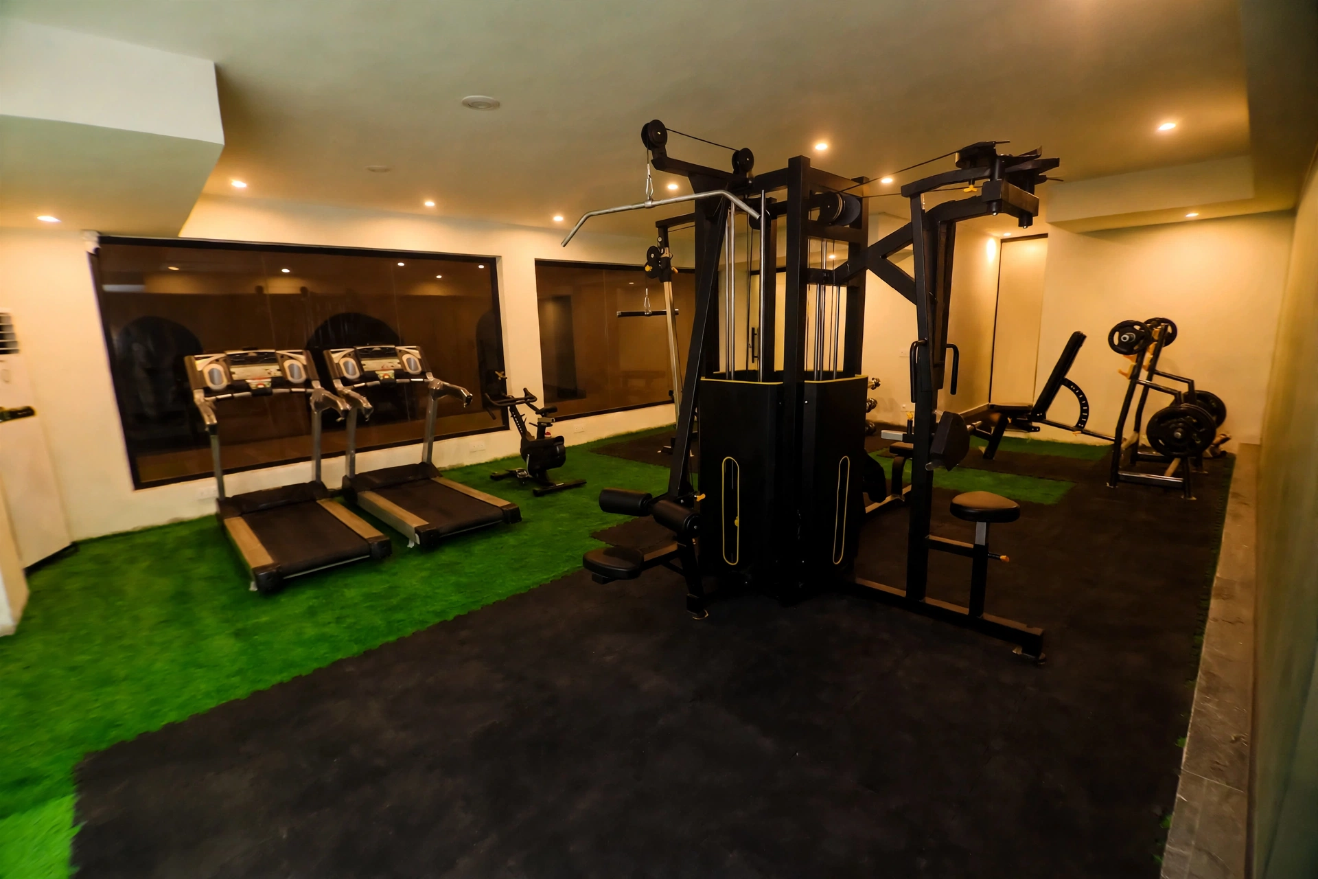 Clarence House Jhelum fitness studio with modern equipment
